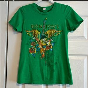 Next Level Apparel Bon Jovi Circle Tour Graphic Tee